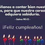 La bendición de un texto bíblico para celebrar tu cumpleaños