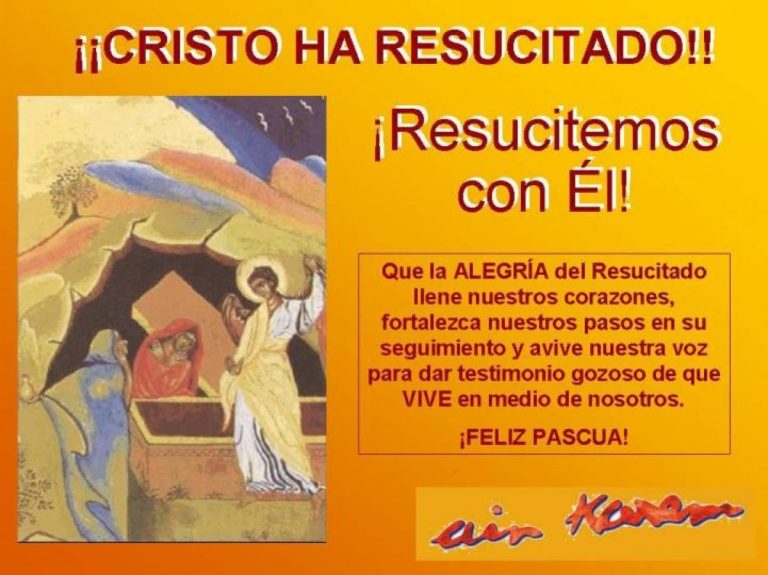 La Pascua de Resurrección en los Textos Bíblicos: Un Encuentro de Fe y ...