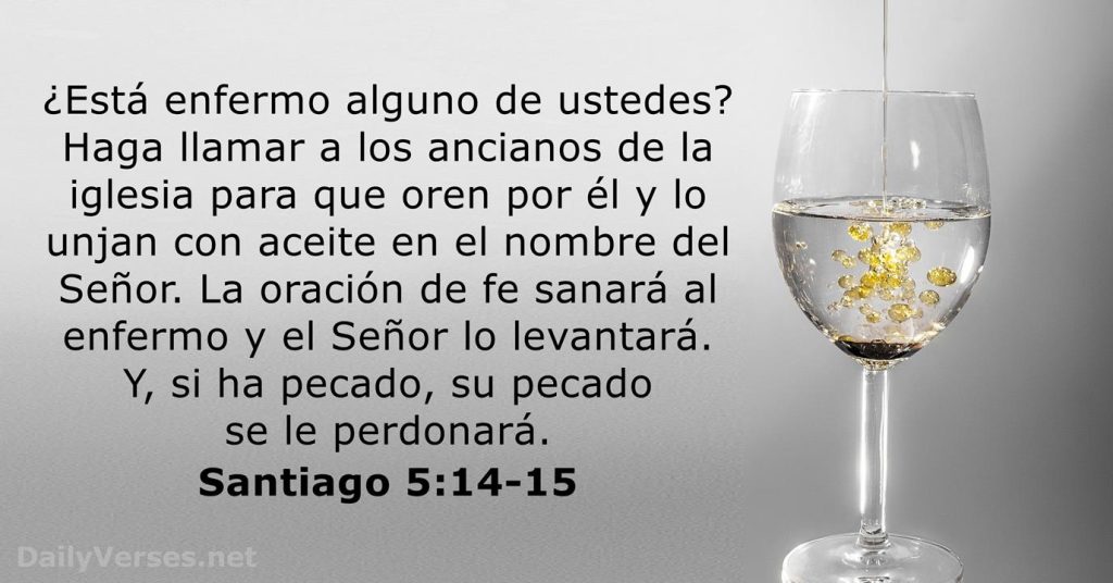 Textos bíblicos reconfortantes para visitar a los enfermos: palabras de ...